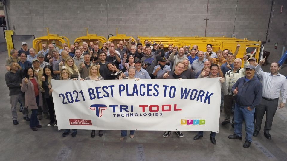 Tri Tool is honored as 2021 Best Places to Work by Sacramento 