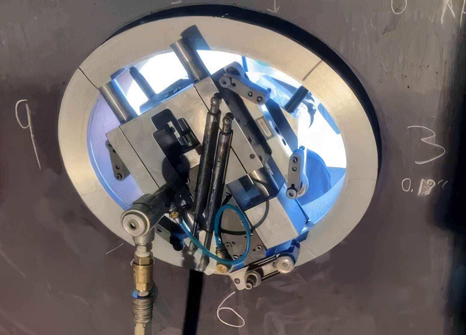 Cutting Through Curves: Mastering Elliptical Manway Machining in the Field